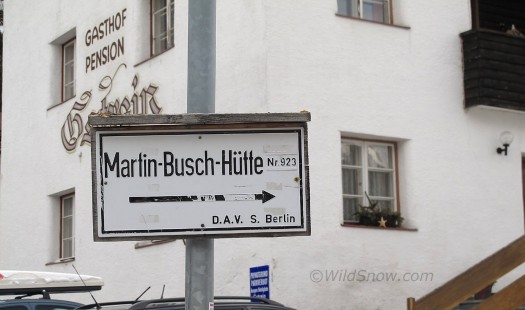 Signs in town indicate your exit from civilization to semi-civilized. Even so Signs in town indicate your exit. Even so