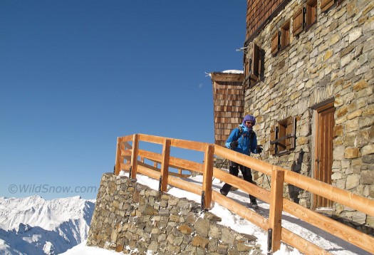 Nearly every hut or hotel we've been to this year has been ski-in ski-out. Nearly every hut or hotel we've been to this year has been ski-in ski-out.