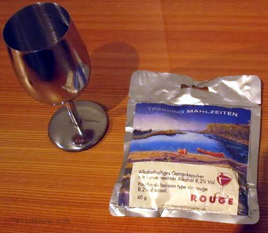 Dehydrated wine Dehydrated wine