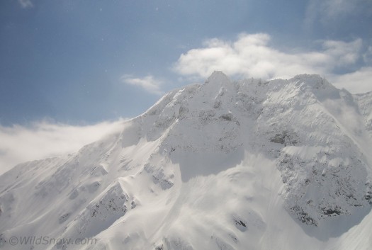 This big looming peak became visible as the storm cleared. Sonnblick. This big looming peak became visible as the storm cleared. Sonnblick.