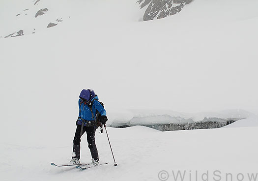 The glaciers have shrunk quite a bit, but patches still exist. The glaciers have shrunk quite a bit, but patches still exist.