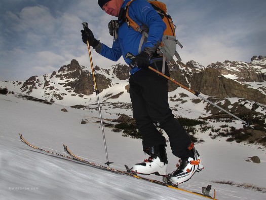One in hike mode, Scott Nelson in control.