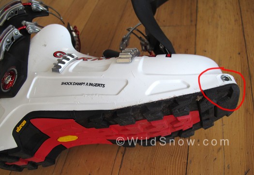 Vibram makes nice AT boot soles. By using old style tech binding sockets Vibram makes nice AT boot soles. By using old style tech binding sockets