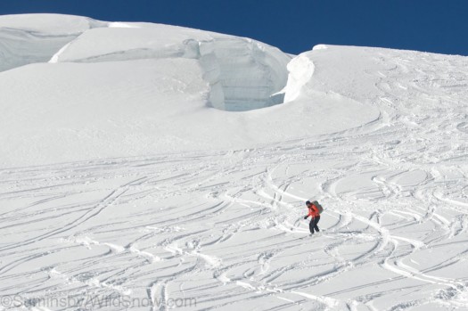 Crevasses on the Tiefmattengletscher