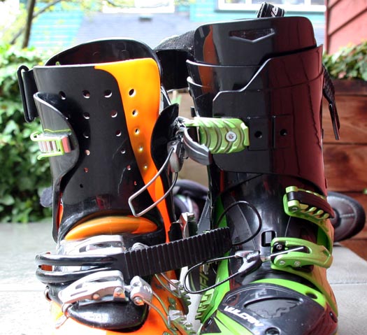 Maestrale and Vulcan ski mountaineering and backcountry ski boots. Maestrale and Vulcan ski mountaineering and backcountry ski boots.