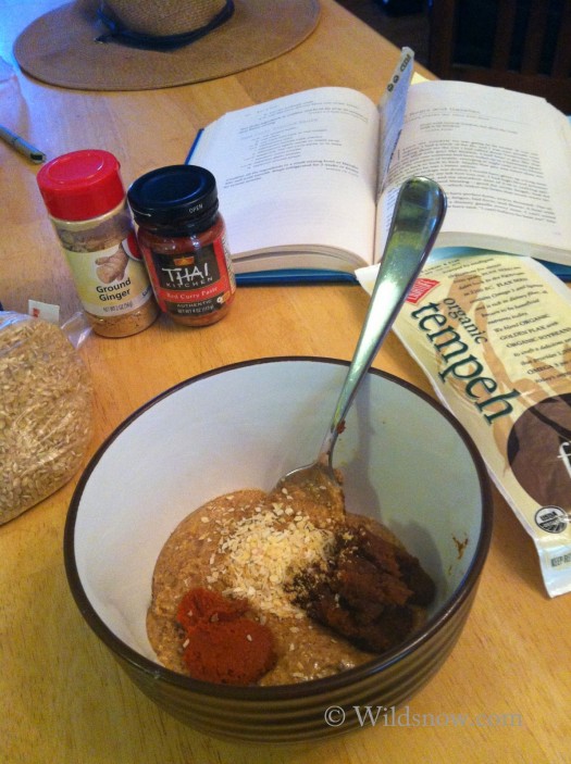 While studies on miso have mixed results, it’s considered a valuable tool in the plant-based diet arsenal. Derived from fermented soy, it packs a good protein punch and is a source of B-12 --my miso container even told me that it lowers the risk of breast cancer according to a recent University of Alabama study. While studies on miso have mixed results, it’s considered a valuable tool in the plant-based diet arsenal. Derived from fermented soy, it packs a good protein punch and is a source of B-12 --my miso container even told me that it lowers the risk of breast cancer according to a recent University of Alabama study.