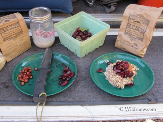 When putting together your shopping list for backcountry adventures, it’s good to shoot for calorie-dense foods. Jurek recommends nuts, nut butters, seeds, avocados, oils (olive, coconut, flaxseed), lentils, beans, etc. When putting together your shopping list for backcountry adventures, it’s good to shoot for calorie-dense foods. Jurek recommends nuts, nut butters, seeds, avocados, oils (olive, coconut, flaxseed), lentils, beans, etc.