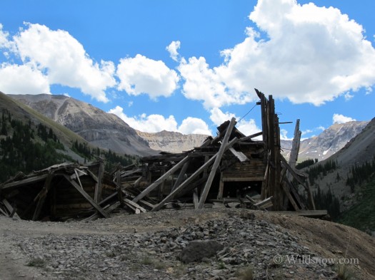 The views of the Tomboy mines are, like most now-defunct mines in Colorado, an interesting but sobering sight. The views of the Tomboy mines are, like most now-defunct mines in Colorado, an interesting but sobering sight.