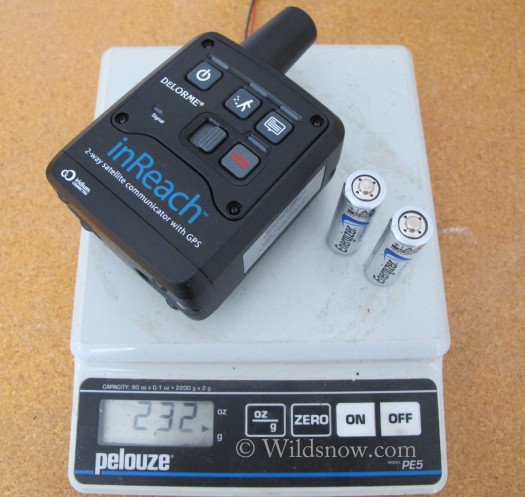 Weight with Lithium batteries come in at 232 grams (202g without batteries) 8.18 ounces or just over a half pound respectively. Weight with Lithium batteries comes in at 232 grams (202g without batteries) 8.18 ounces or just over a half pound respectively.