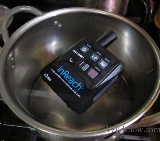 Yes Virginia, the inReach does float! Yes Virginia, the inReach does float!