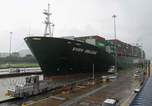 Container ship Panama. Container ship Panama.