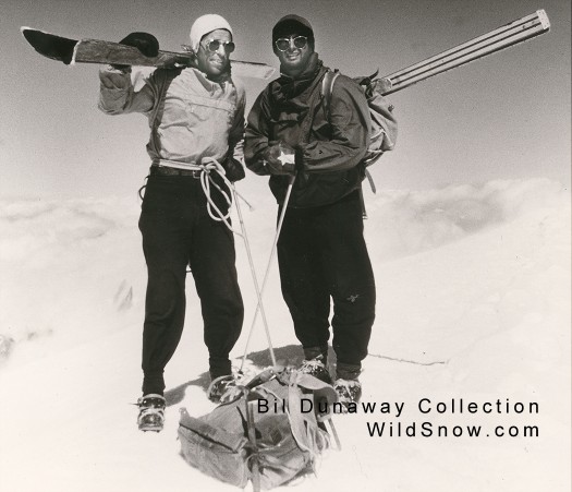Bil Dunaway (left) and Lionel Terray, summit of Mt. Blanc 1951. Bil Dunaway (left) and Lionel Terray, summit of Mt. Blanc 1951.