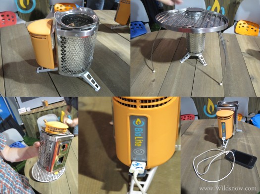 Bio-lite wood burning power generator. Great concept but further examination and review needs to take place to see if its actually worth its weight in watts to be lugging around in your pack. Bio-lite wood burning power generator. Great concept but further examination and review needs to take place to see if its actually worth its weight in watts to be lugging around in your pack.