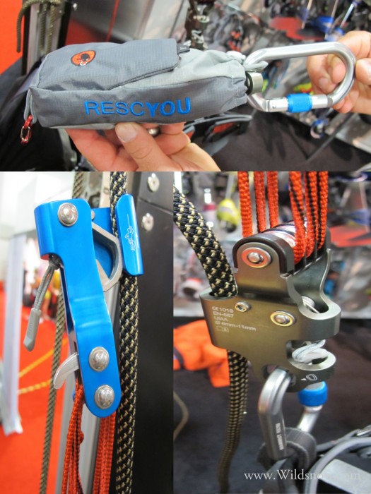 Mammut's newest rescue device known as the Rescyou will be available Febuary 1st. Weighing in at 400grams or 18oz be sure this device will be a game changer in crevasse rescue. Complete with a 6 to 1 pull ratio and retailing for an astonishing $125. Mammut's newest rescue device known as the Rescyou will be available February 1st. Weighing in at 400grams or 18oz be sure this device will be a game changer in crevasse rescue. Complete with a 6 to 1 pull ratio and retailing for an astonishing $125.