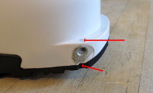 Check out the attention given to the tech fitting in the toe. First, the "Quick Step In" fitting by Dynafit. Check out the attention given to the tech fitting in the toe. First, the "Quick Step In" fitting by Dyanfit.