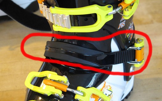 Other boot makers claim they can't place the middle buckle and strap directly over the instep. Other boot makers claim they can't place the middle buckle and strap directly over the instep.