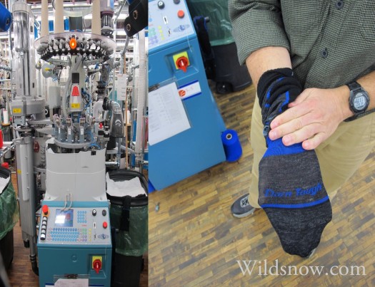 Darn Tough Vermont is very proud of their entirely seamless ultra thin ski sock. DTV was also the first company in the USA to order Vector knitting machines from Italy to create the seamless socks. Darn Tough Vermont is very proud of their entirely seamless ultra thin ski sock. DTV was also the first company in the USA to order Vector knitting machines from Italy to create the seamless socks.