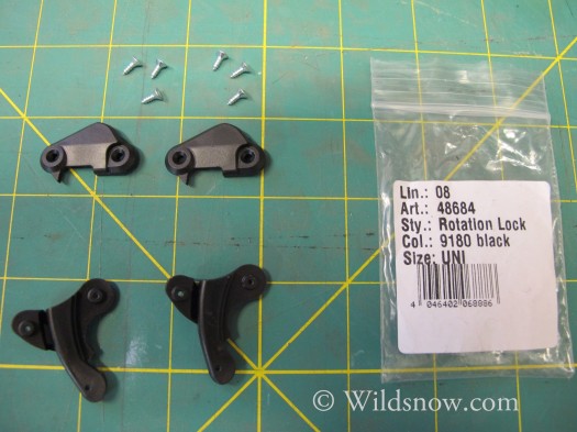 Dynafit manufactured Radical anti-twist upgrade. Unpackaged includes: 6 PH1 screws, top, and bottom plastic anti-twist nodes. Dynafit manufactured Radical anti-twist upgrade. Unpackaged includes: 6 PH1 screws, top, and bottom plastic anti-twist nodes.