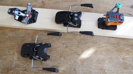 G3 Onyx brake used with early Dynafit tech binding, would work with lots of different tech bindings. G3 Onyx brake used with early Dynafit tech binding, would work with lots of different tech bindings.