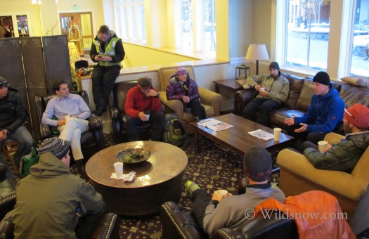Uphill skiing meeting at Crested Butte Mountain Resort Uphill skiing meeting at Crested Butte Mountain Resort