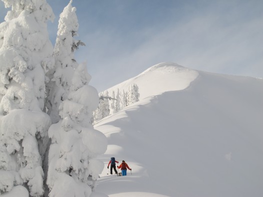 One of the few moments the sun peaked out, and we peaked.