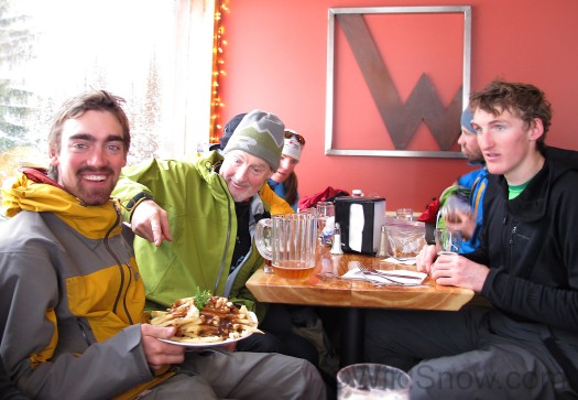 Poutine for Christmas, nothing else was needed for Louie and Hayden. Lou isn't sure. Poutine for Christmas, nothing else was needed for Louie and Hayden. Lou isn't sure.