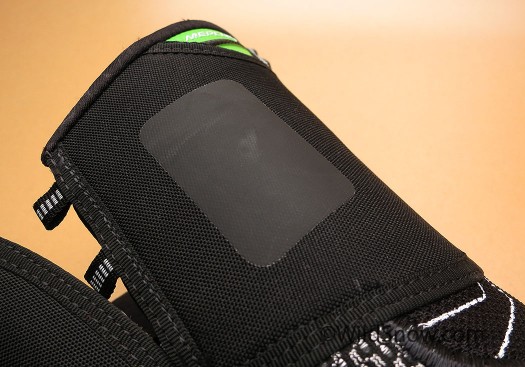 linerrubpatch Dynafit Mercury backcountry ski boots liner.