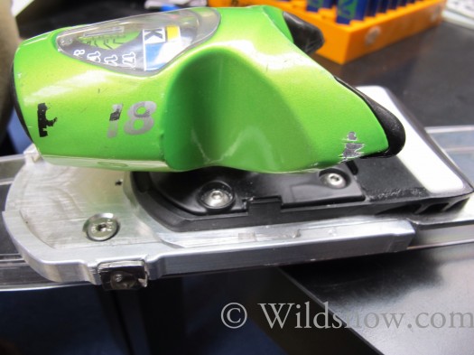 Plate and binding interface feature custom CNC'd stainless. Production version will vary slightly. 
