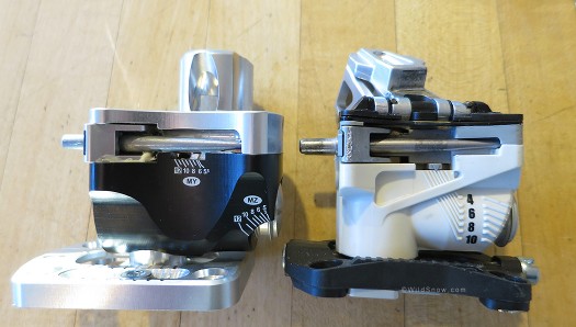 Plum and Dynafit heel units are the most complex part of the bindings with hidden guts we shall reveal. Plum and Dynafit heel units are the most complex part of the bindings with hidden guts we shall reveal.