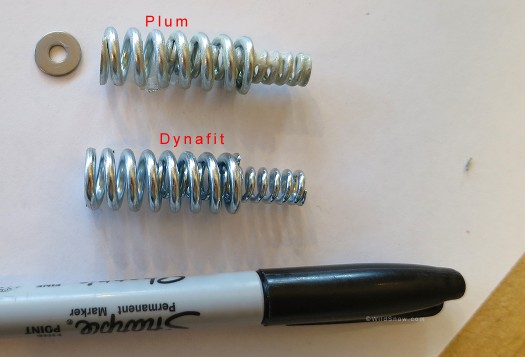 Moving down on the heel unit, we now have the lateral release springs. Moving down on the heel unit, we now have the lateral release springs.