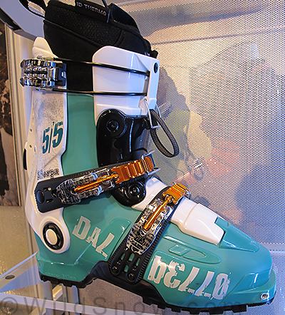 Dalbello Sherpa has a simple method of cuff stabilization, we're not sure how effective. Dalbello Sherpa has a simple method of cuff stabilization, we're not sure how effective.