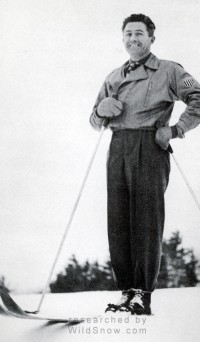Otto Schnibes, from his book 'American Skiing,' 1939. Otto Schnibes, from his book 'American Skiing,' 1939.