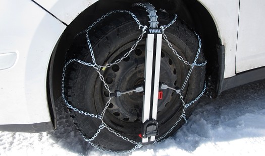 Stomped down, tensioned, and ready to drive.