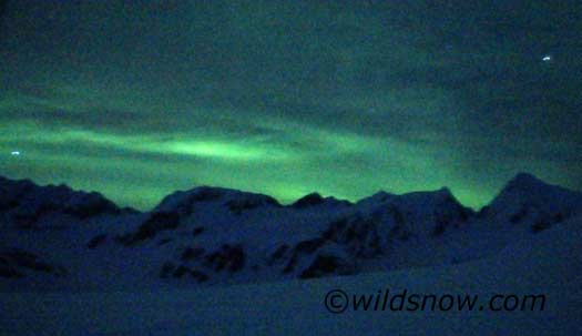 Before the clouds moved in we were even treated to a little show from the northern lights. I've never seen them before, so even the short show was incredible. Before the clouds moved in we were even treated to a little show from the northern lights. I've never seen them before, so even the short show was incredible.