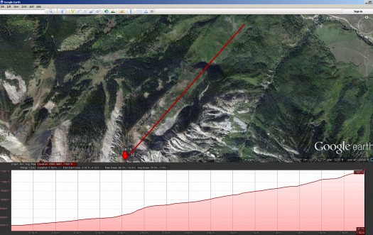 To get your alpha angles at home, just switch over to Google Earth. To get your alpha angles at home, just switch over to Google Earth.