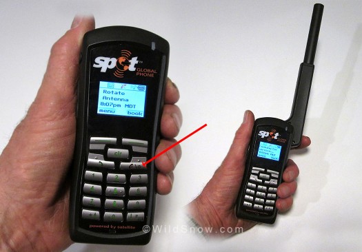 SPOT-Globalstar phone does work, but not without a few interface problems. Of greatest concern is how easily the raised buttons are pressed and triggered during storage -- especially the power button. SPOT-Globalstar phone does work, but not without a few interface problems. Of greatest concern is how easily the raised buttons are pressed and triggered during storage -- especially the power button.