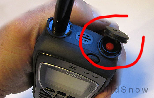Iridium 9575 satphone SOS button invokes persistent messaging via both text and phone dialing, hands off. Iridium 9575 satphone SOS button invokes persistent messaging via both text and phone dialing, hands off.