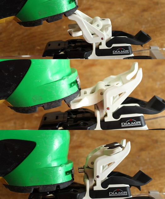 Vipec heel lift modes. Vipec heel lift modes.