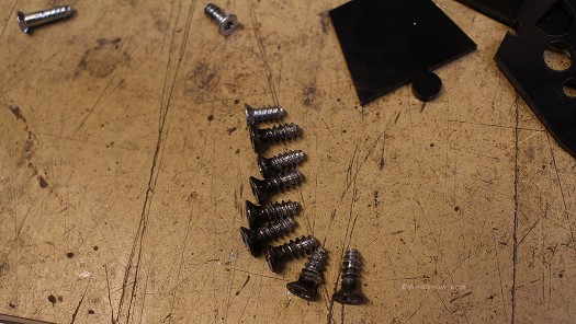 The screws I found were about 2 mm longer than stock, which was enough for this strong ski, with epoxy of course. The screws I found were about 2 mm longer than stock, which was enough for this strong ski, with epoxy of course.