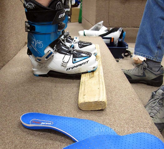 As we've preached before, bootfitting is key As we've preached before, bootfitting is key