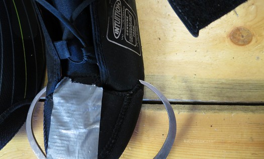 Another way of comparing lasts is to measure a molded liner that has assumed the shape of the boot interior. Another way of comparing lasts is to measure a molded liner that has assumed the shape of the boot interior.
