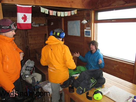 SAR guys Andrew and Chris assess. When they arrived wearing Dynafit Vulcans, Lou knew they were the ones. SAR guys Andrew and Chris assess. When they arrived wearing Dynafit Vulcans, Lou knew they were the ones.