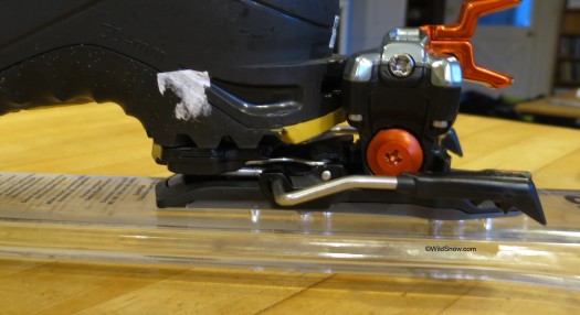 ION heel-flat-on-ski mode rests on brake and moves it a bit each step. Not sure that's ideal but time will tell. ION heel-flat-on-ski mode rests on brake and moves it a bit each step. Not sure that's ideal but time will tell.