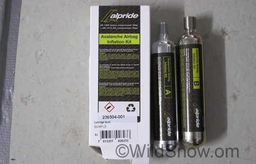 Refill kit will be sold as a pair of cylinders in a sealed box. They're quite small. Refill kit will be sold as a pair of cylinders in a sealed box. They're quite small.