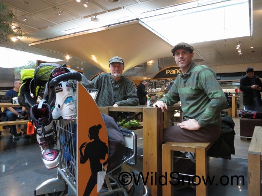 ISPO continued in the airport, got a preview of the DPS ski boots in development. Sworn to secrecy at the same time. So sorry. ISPO continued in the airport, got a preview of the DPS ski boots in development. Sworn to secrecy at the same time. So sorry.