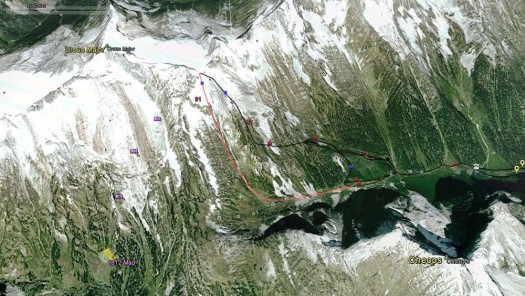 This is what the 8812 Bowl section of the Connaught Creek drainage looks like with all of Geobackcountry's layers enabled. There's a wealth of information including "Maps" and "Terrain Photos" for example This is what the 8812 Bowl section of the Connaught Creek drainage looks like with all of Geobackcountry's layers enabled. There's a wealth of information including "Maps" and "Terrain Photos" for example
