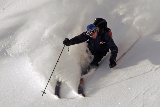 Guidebook author, Doug (aka the Wolverine), in his natural environment on Cheops--picture by Renaud Paradis. Used with permission Guidebook author, Doug (aka the Wolverine) in his natural environment on Cheops - picture by Renaud Paradis. Used with permission