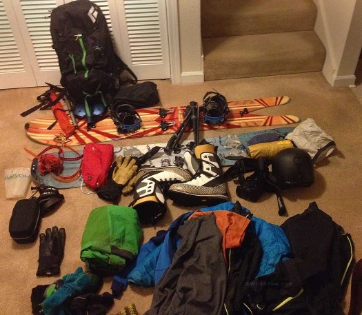 With a 70 lb bag limit we were able to keep the luggage down to one checked ski bag and one carry on (our touring packs) each. So we milked the added weight allowance with things like; Costco trail mix, pockets full of Clif bars, dried fruit, a block of cheese, an extra splitboard (in case conditions are less than deep), a stove, and sleeping bags for when we decide to forgo added hostel accommodation and sleep in the rental car :) With a 70 lb bag limit we were able to keep the luggage down to one checked ski bag and one carry on (our touring packs) each. So we milked the added weight allowance with things like; Costco trail mix, pockets full of Clif bars, dried fruit, a block of cheese, an extra splitboard (in case conditions are less than deep), a stove, and sleeping bags for when we decide to forgo added hostel accommodation and sleep in the rental car :)