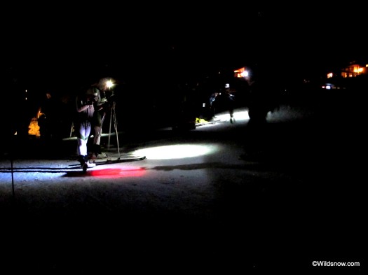 Last minute decisions of headlamp color at the start. Red to preserve nightvision or deer in a headlight bright to awaken the night. Last minute decisions of headlamp color at the start. Red to preserve nightvision or deer in a headlight bright to awaken the night.