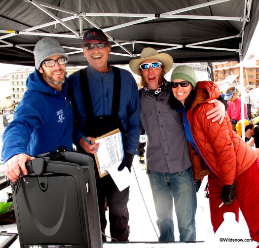 Without the unbelievable voice and muttonchops of Announcer David Ochs or OX the Grand Traverse Reverse wouldn't have been much to talk about. Co race director Andrew Arell kept the event running smoothly back at CBMR with help of a dozen volunteers. Without the unbelievable voice and muttonchops of Announcer David Ochs or OX the Grand Traverse Reverse wouldn't have been much to talk about. Co race director Andrew Arell kept the event running smoothly back at CBMR with help of a dozen volunteers.